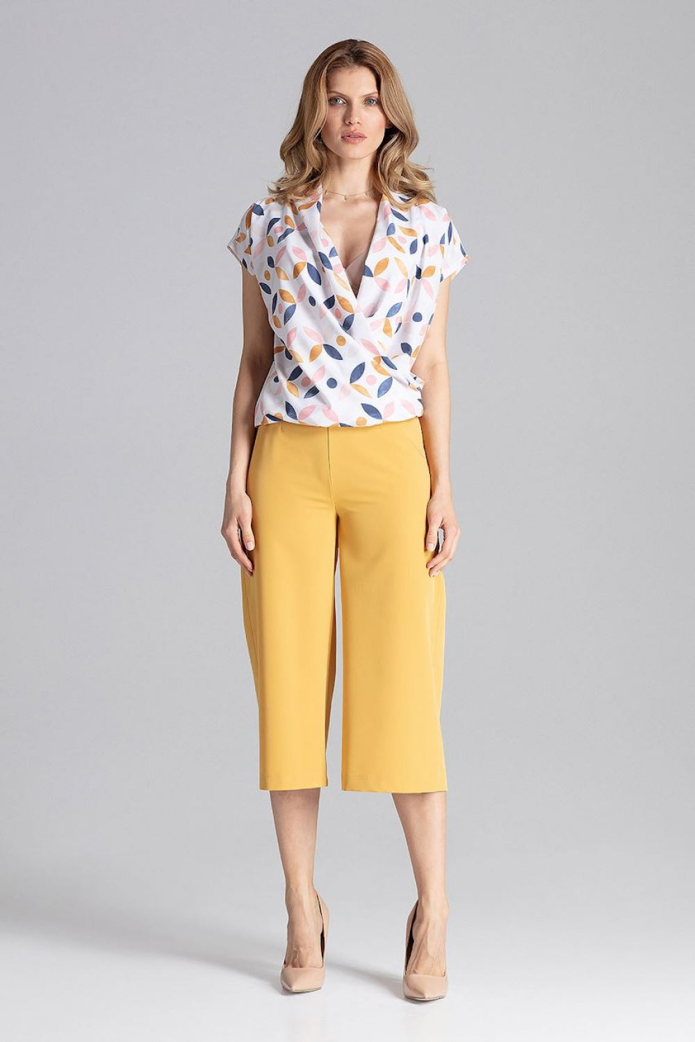 Figl Mustard Trousers - view 2