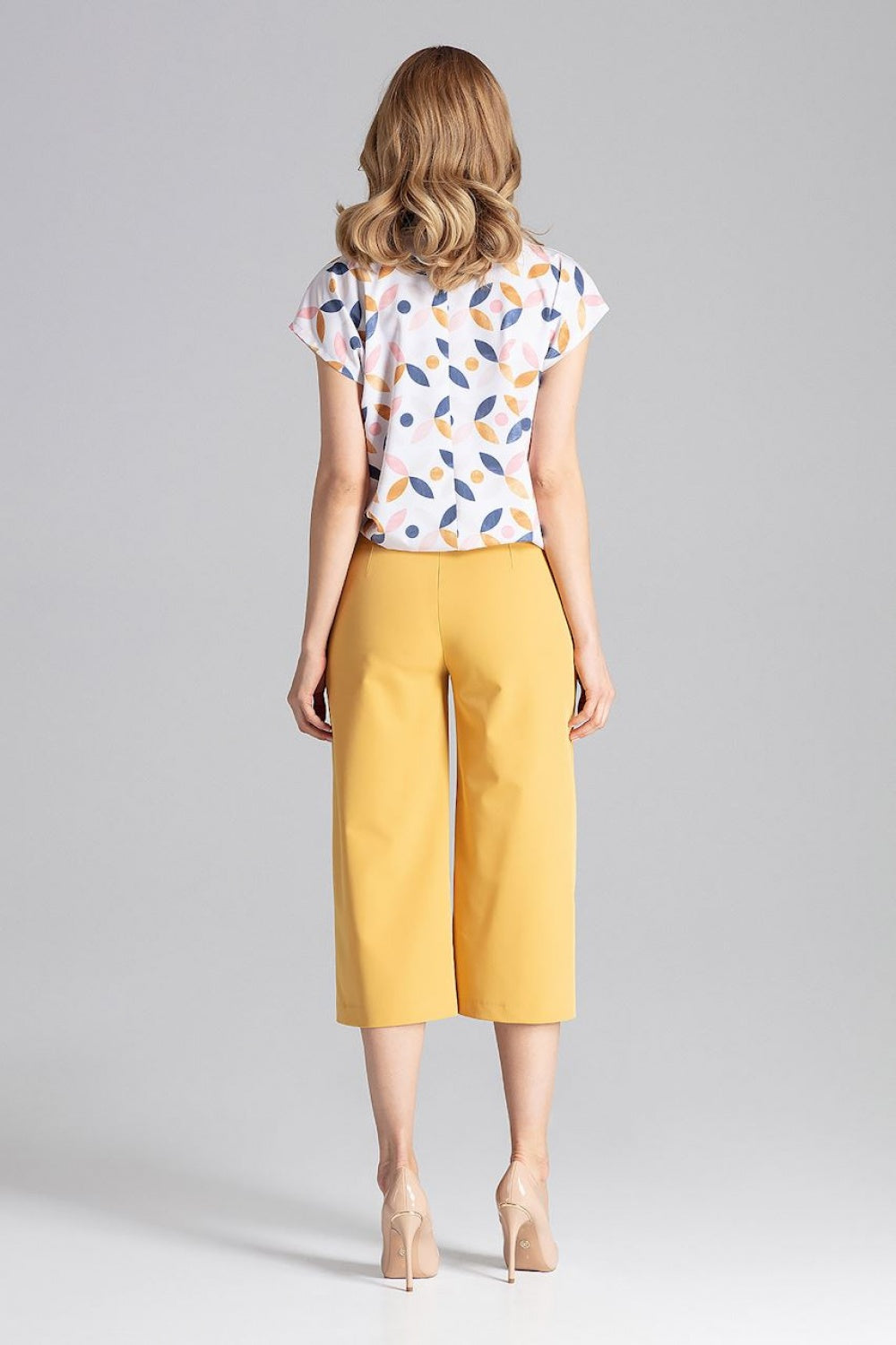 Figl Mustard Trousers - view 3