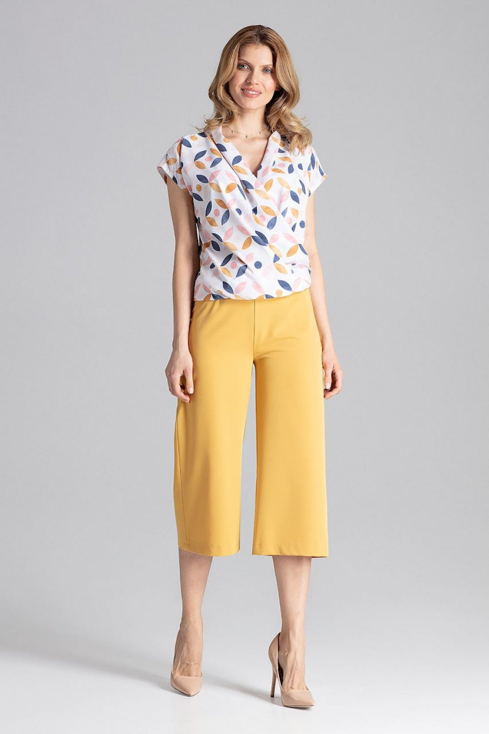 Figl Mustard Trousers - view 4
