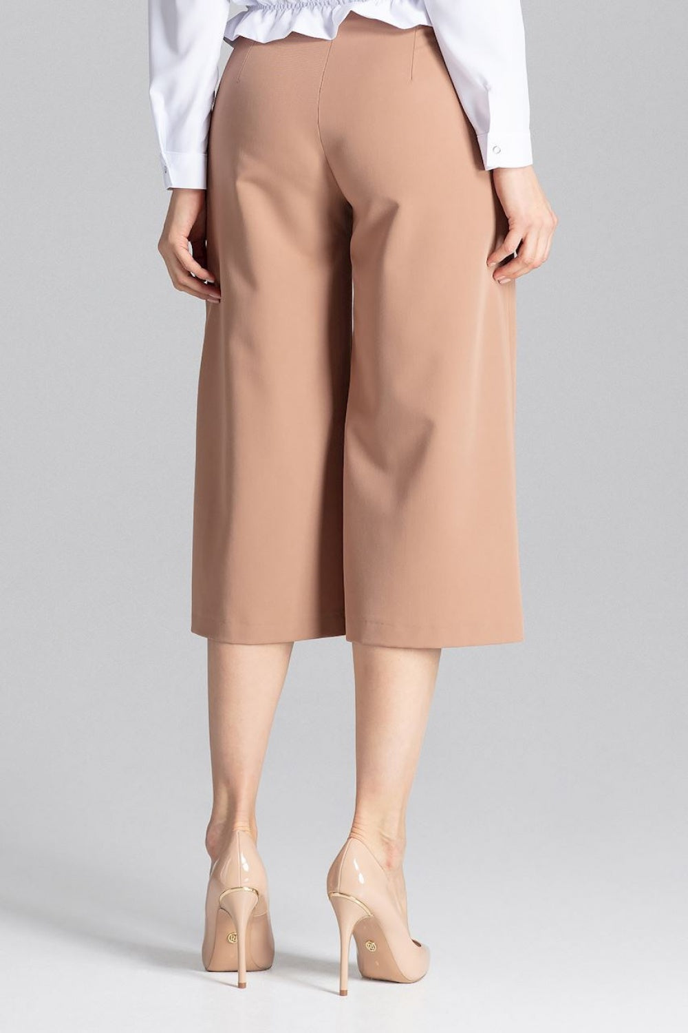 Figl Brown Polyester Trousers - view 3