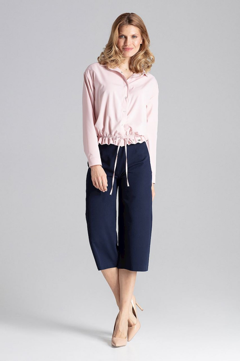 Figl Pink Long Sleeve Top