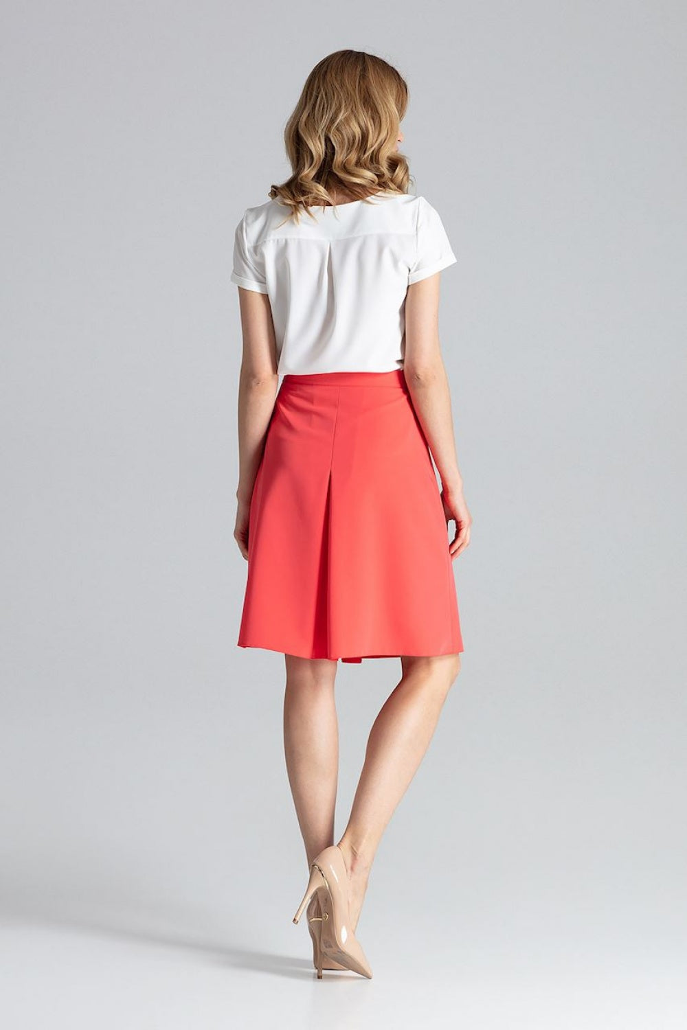 Figl Coral A-Line Midi Skirt - view 3