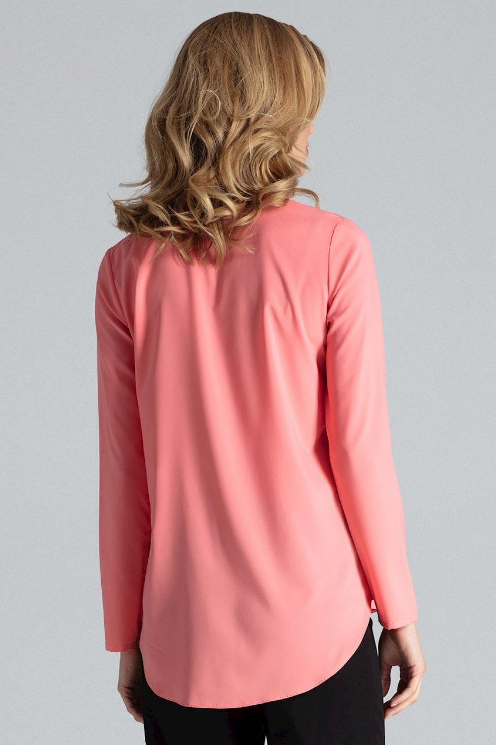 Figl Coral Long Sleeve Blouse - view 3