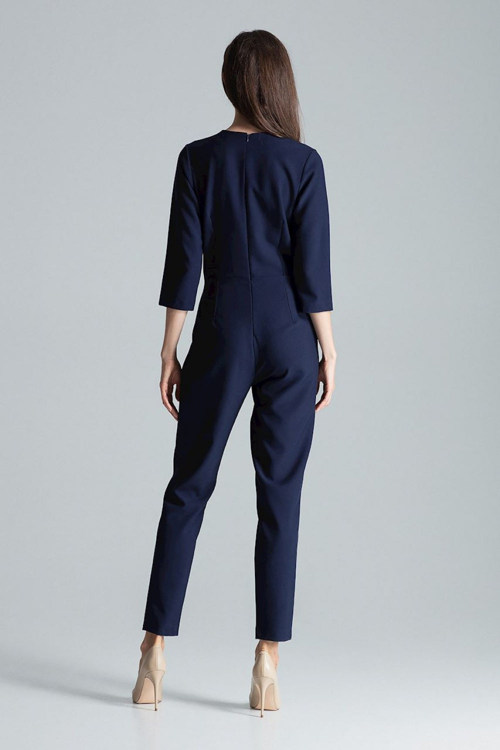Figl Navy Wrap Jumpsuit - view 3