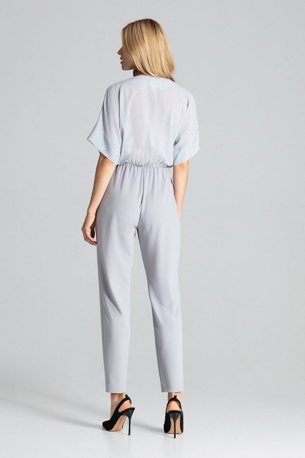 Figl Grey Wrap Jumpsuit - view 3
