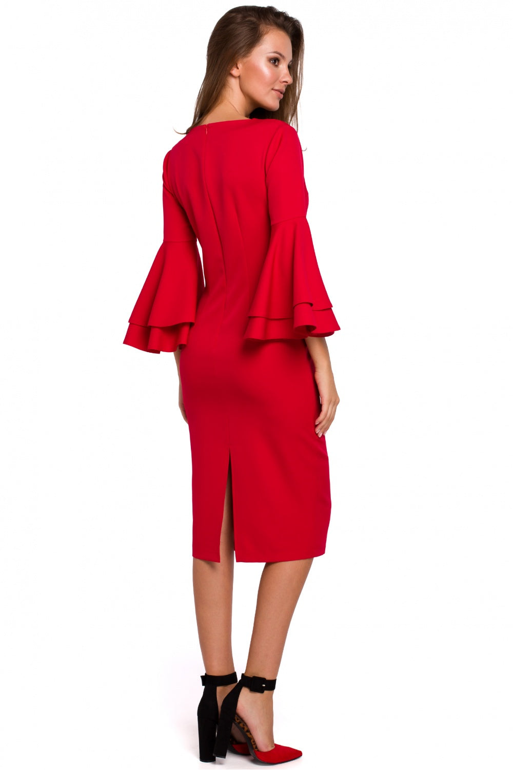 Makover Red Cocktail Dress - view 2