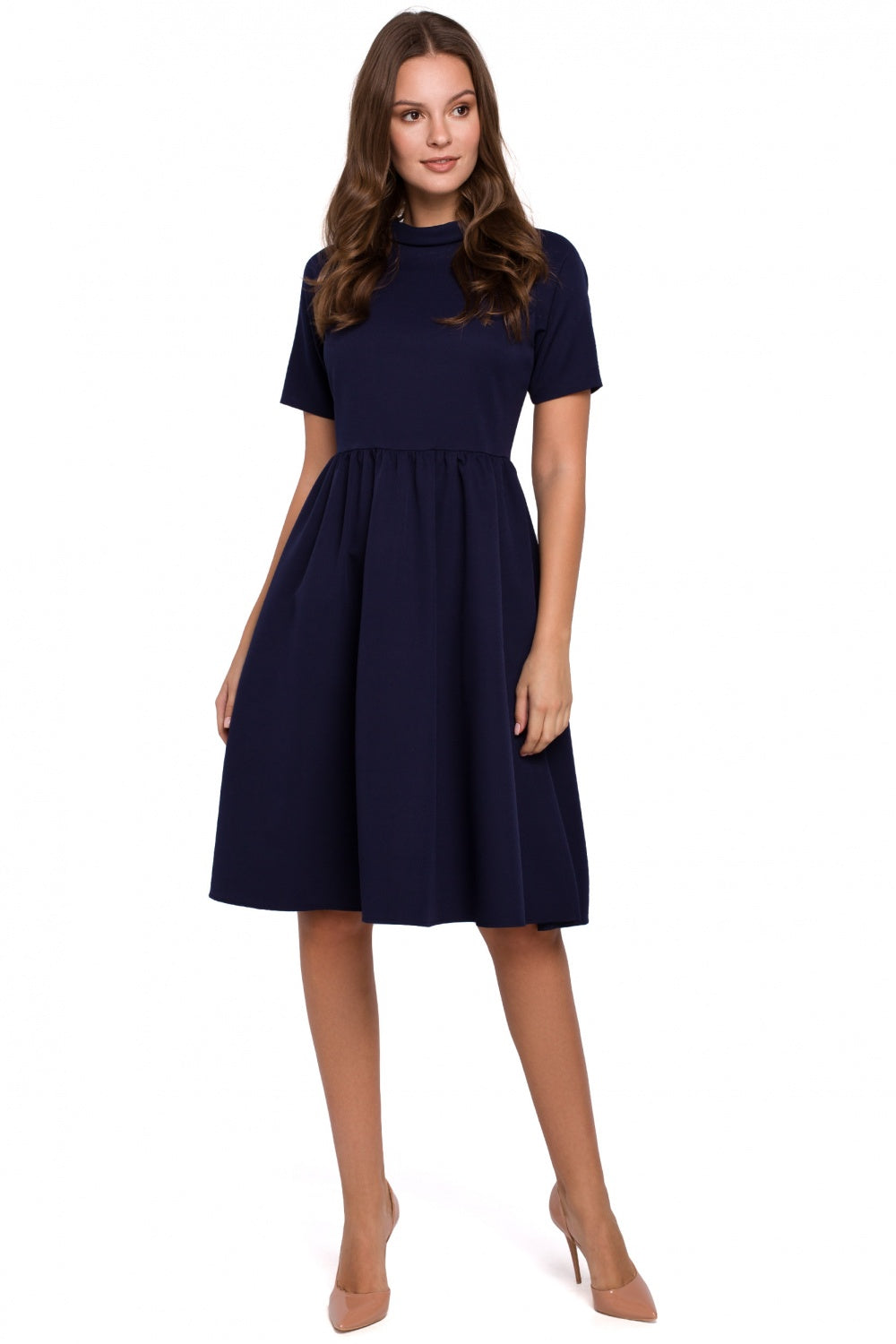 Makover Ink Blue Bodycon Dress