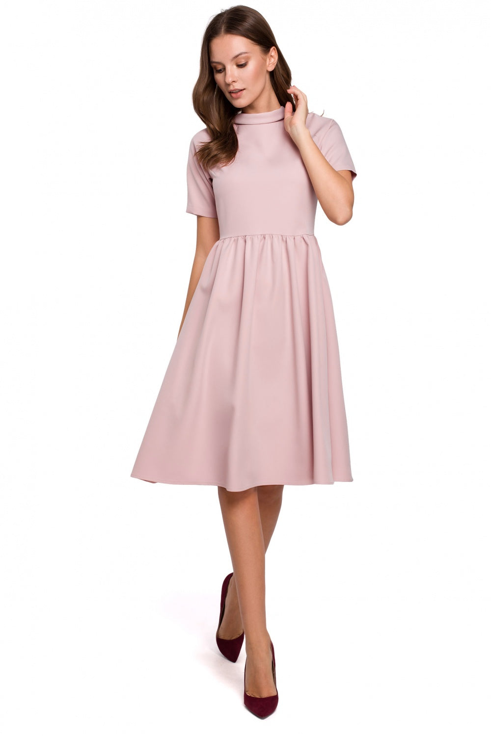 Makover Pink Bodycon Dress