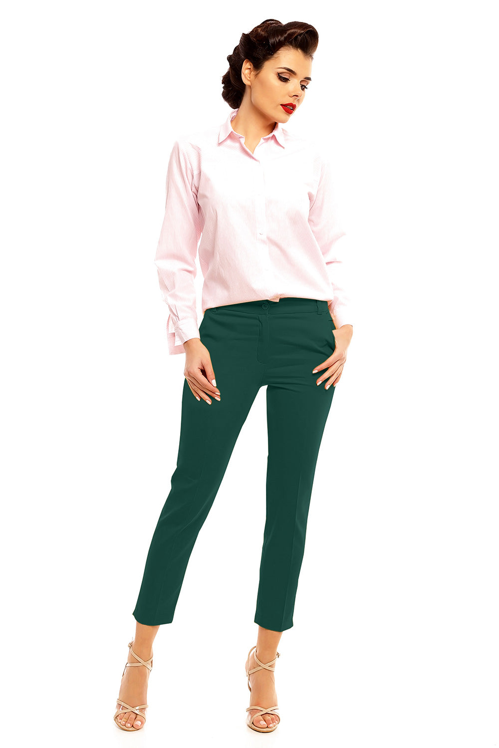 Cabba Bottle Green Trousers