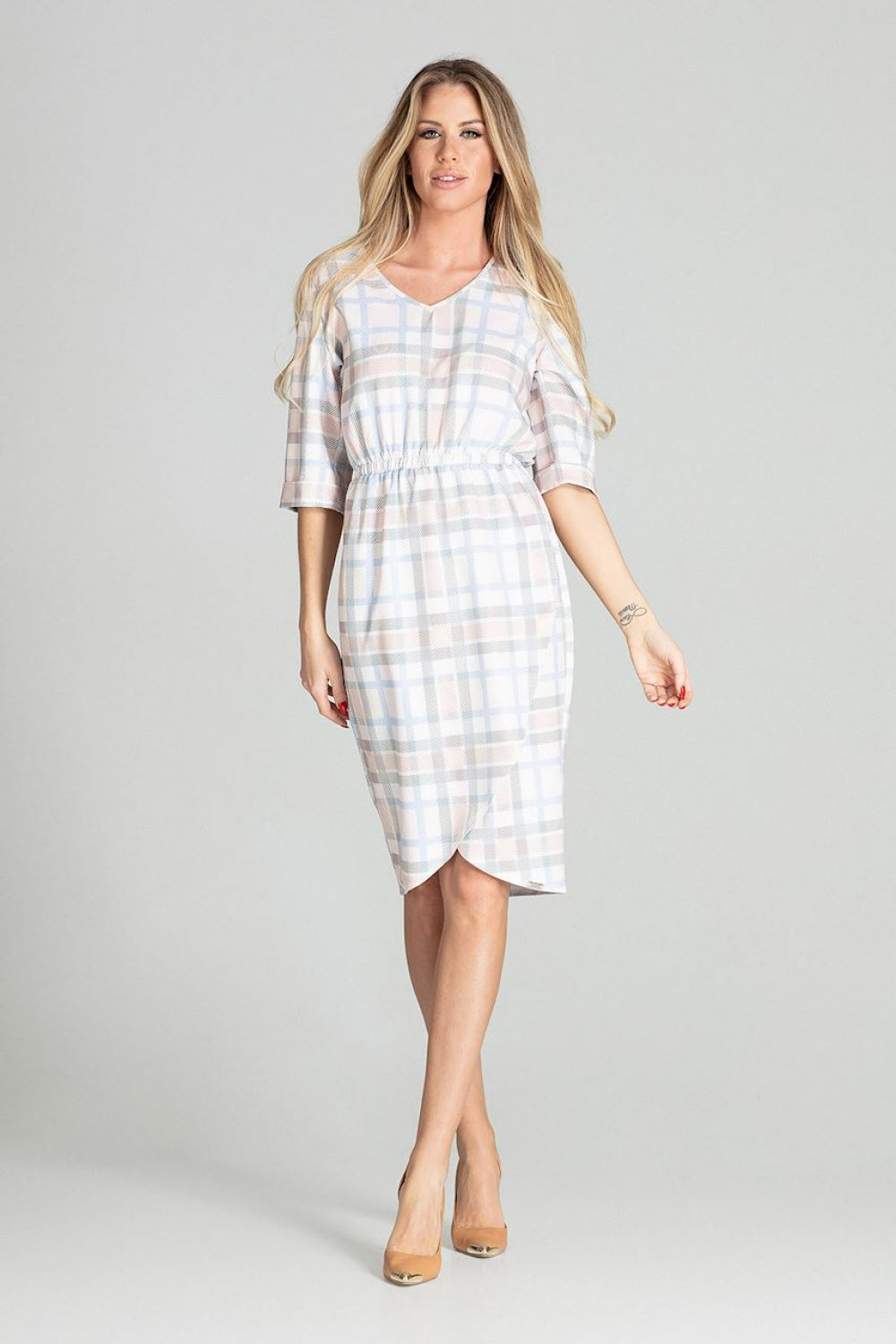 Figl Patterned Midi Dress - view 4