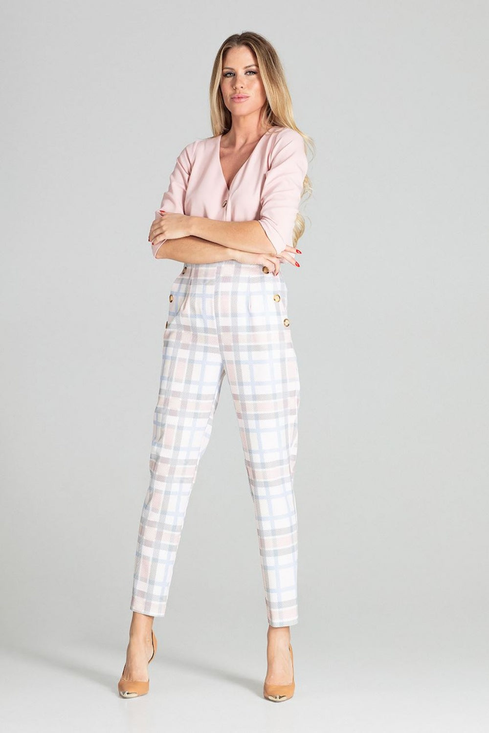 Figl Patterned Trousers - view 2