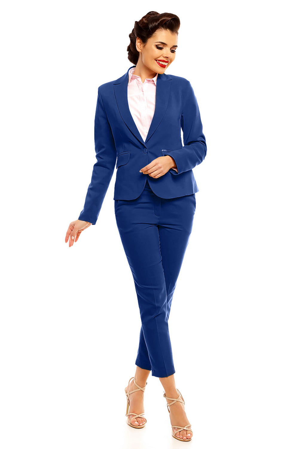 Cabba Cornflower Blue Cotton Jacket