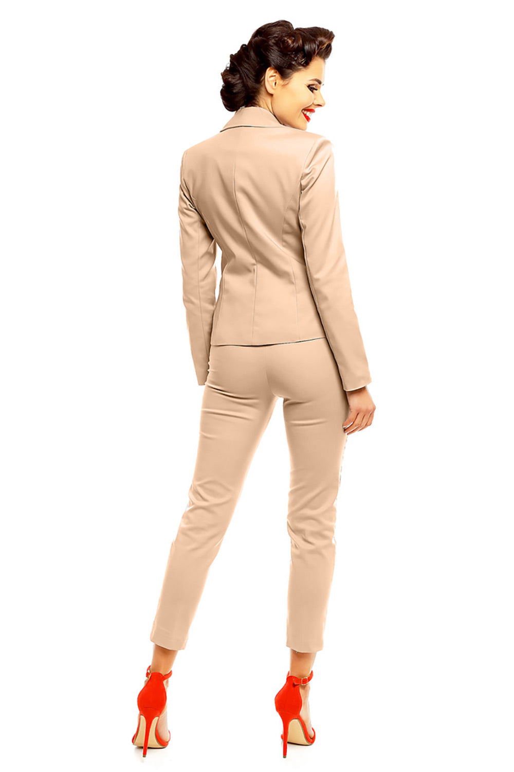 Cabba Beige Trousers - view 3