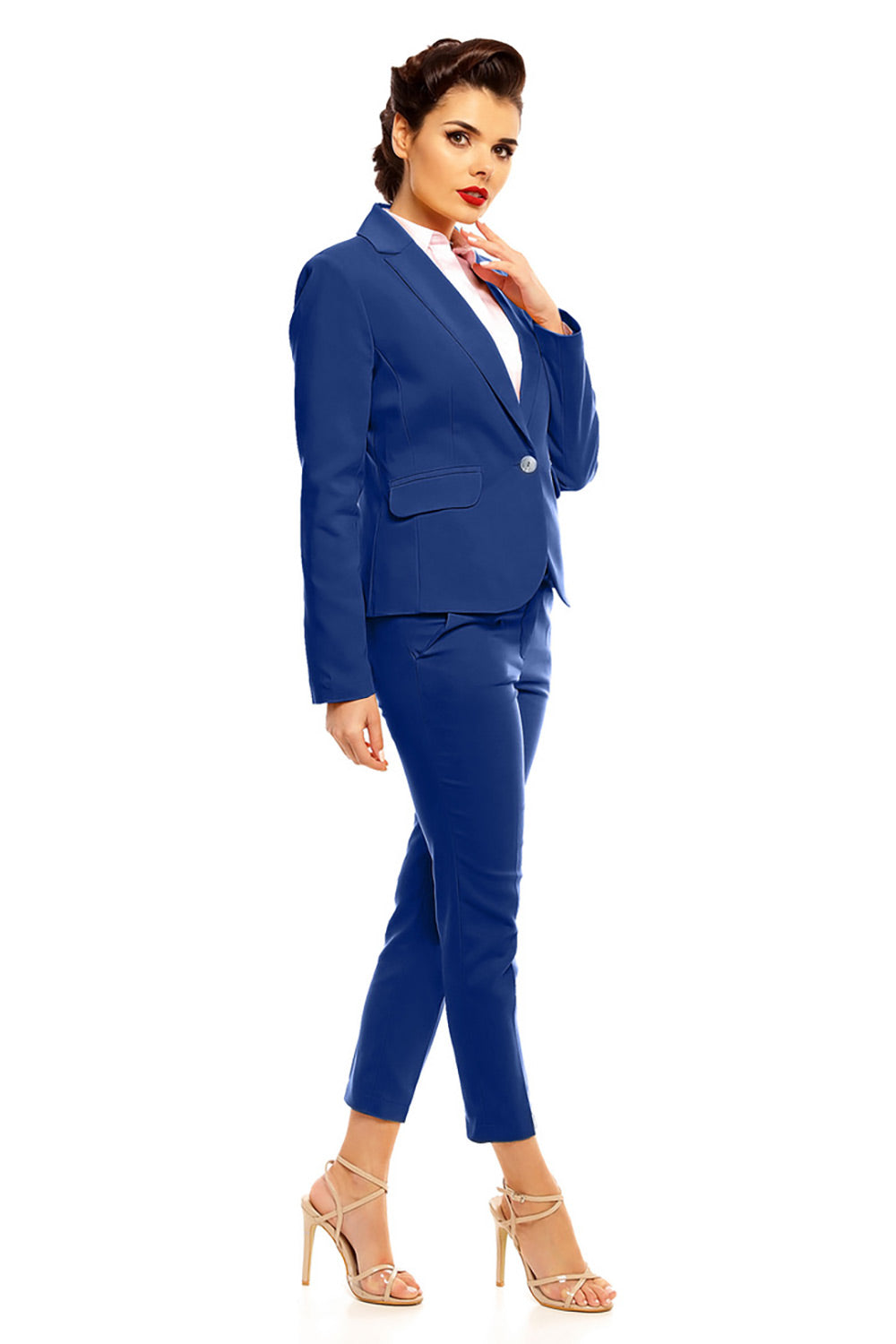 Cabba Cornflower Blue Trousers - view 2