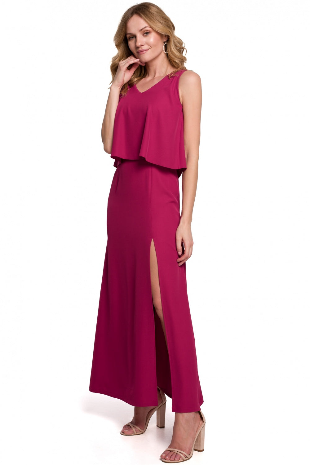 Makover Plum Cocktail Dress