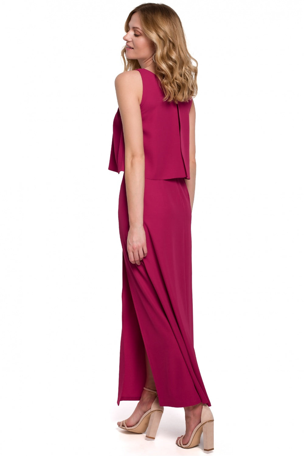 Makover Plum Cocktail Dress - view 2