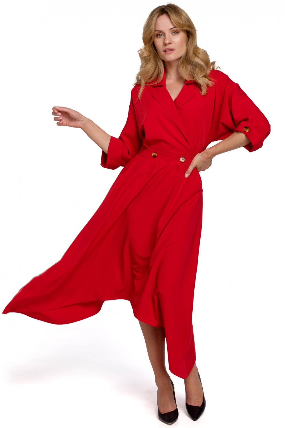 Makover Red Dress