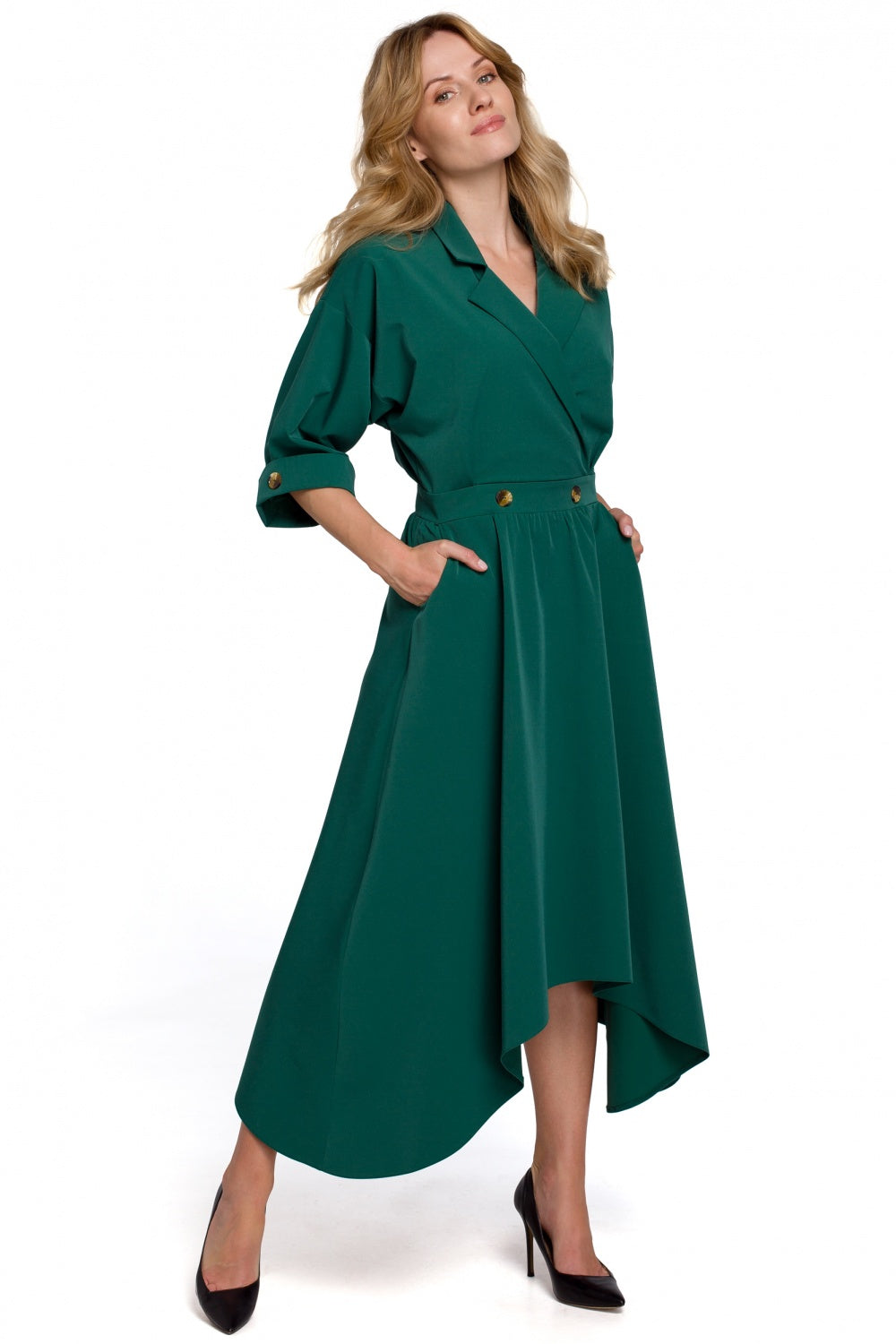 Makover Green Dress