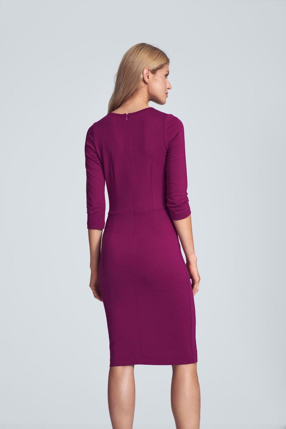 Figl Fuchsia Midi Wrap Dress - view 3