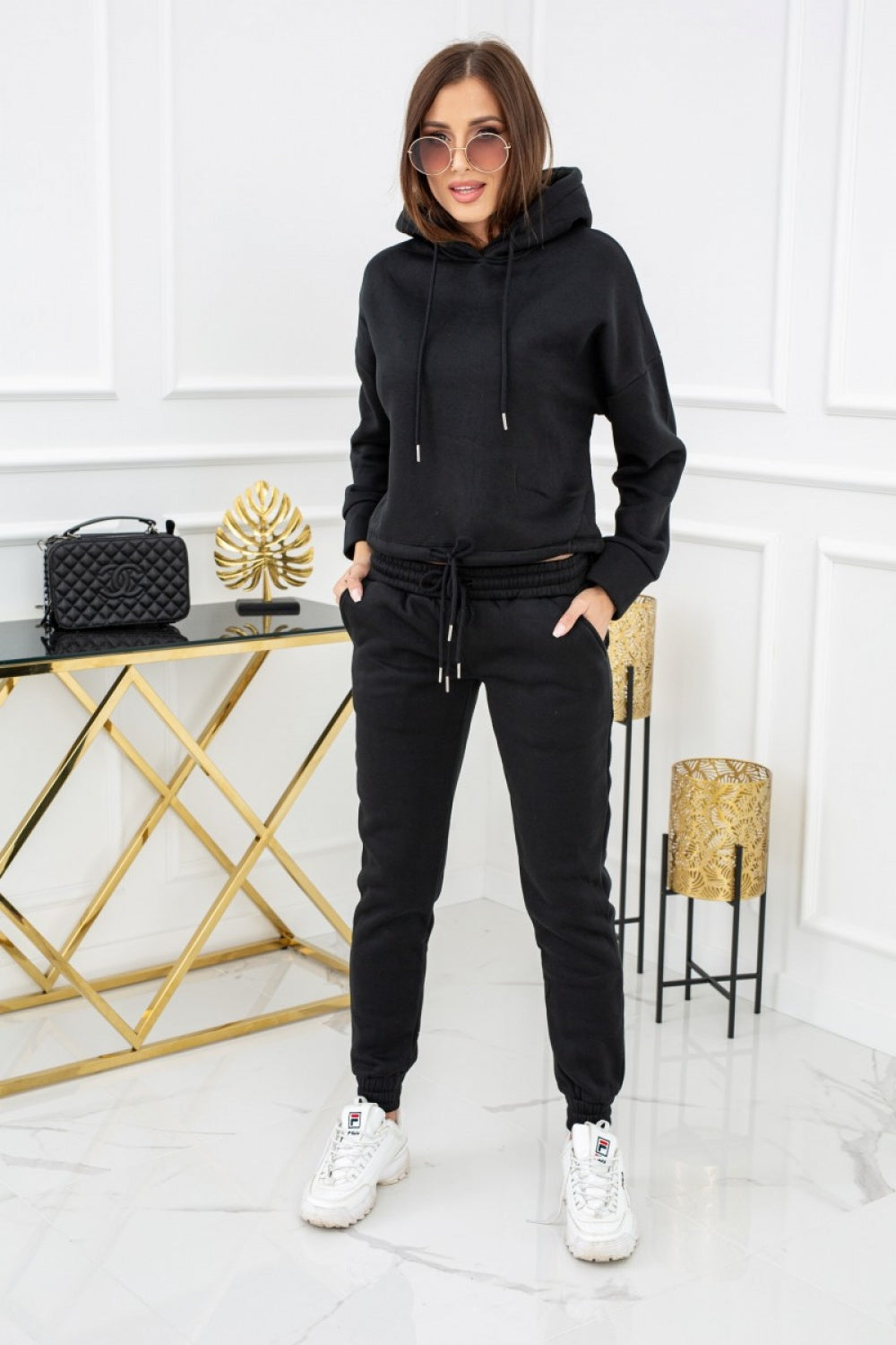 Vittoria Ventini Copacabana Black Co-Ord Set