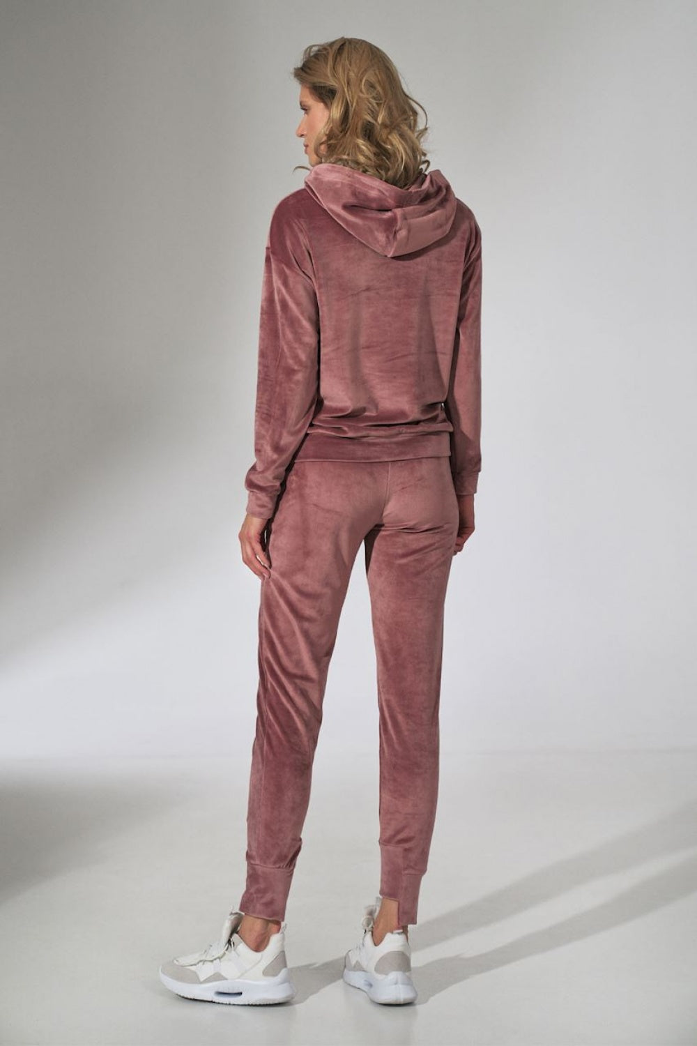 Figl Pink Velvet Joggers - view 2