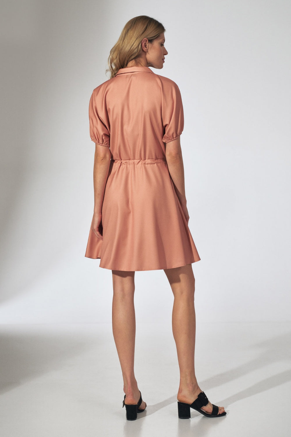 Figl Orange Mini Flared Dress - view 3