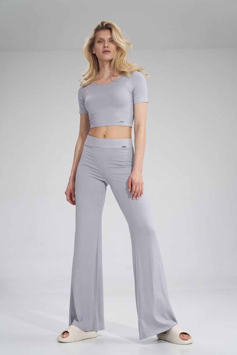 Figl Light Grey Trousers