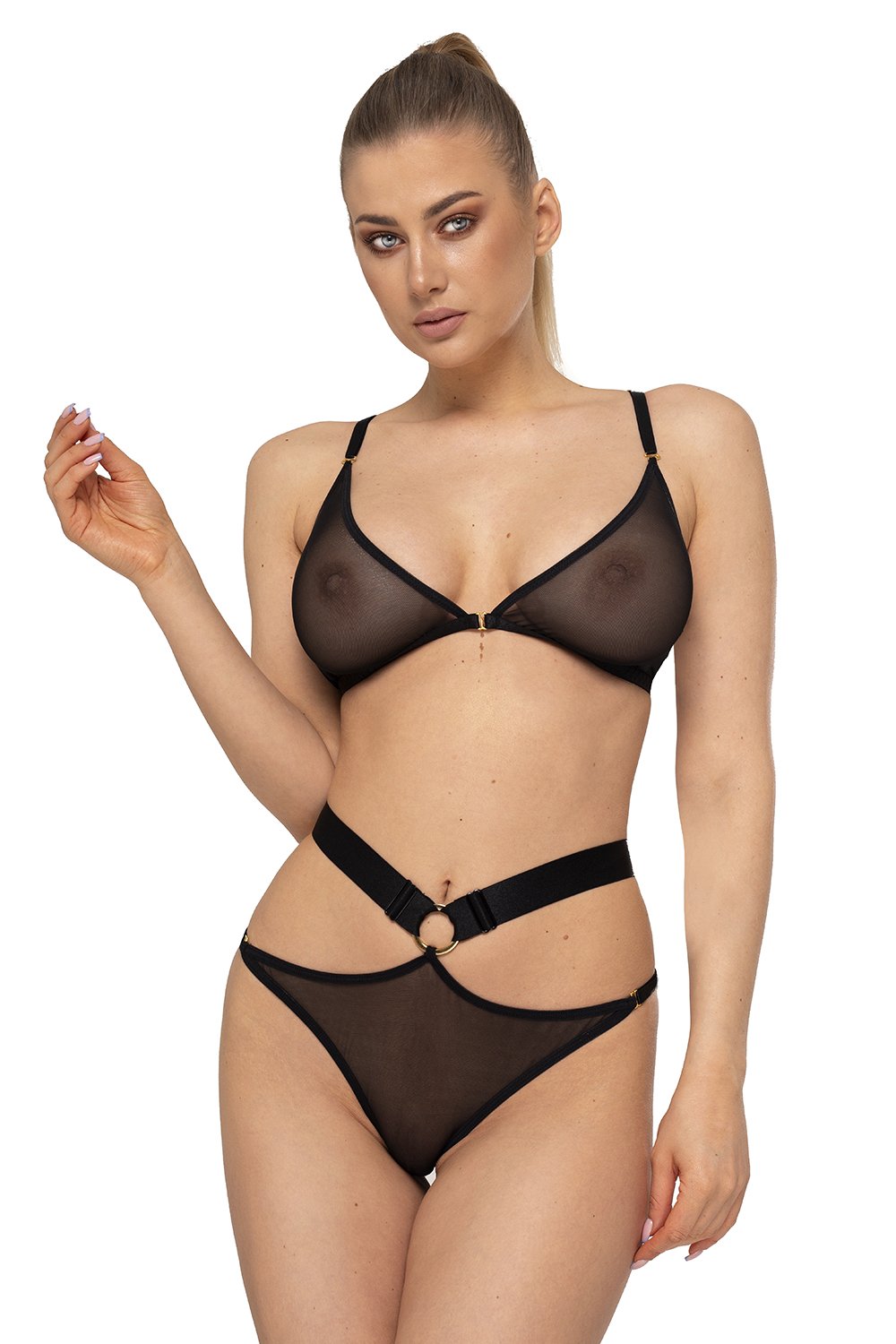 Anais Sway Black Sexy Lingerie Set