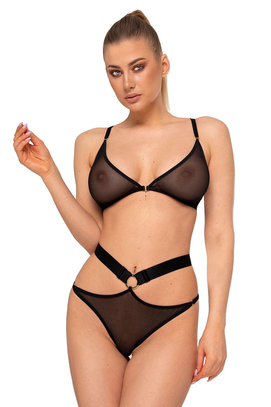 Anais Sway Black Sexy Lingerie Set