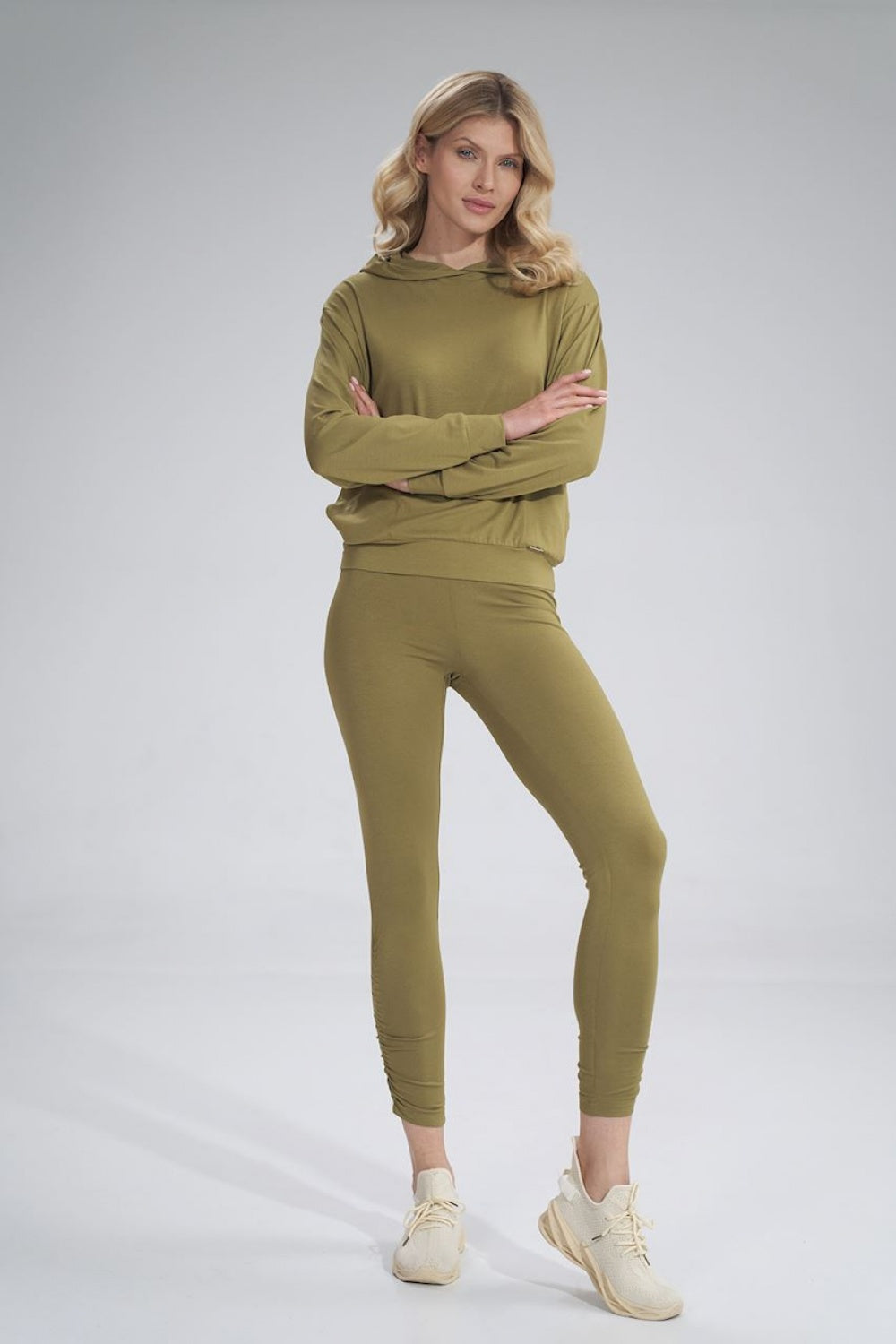 Figl Light Olive Leggings