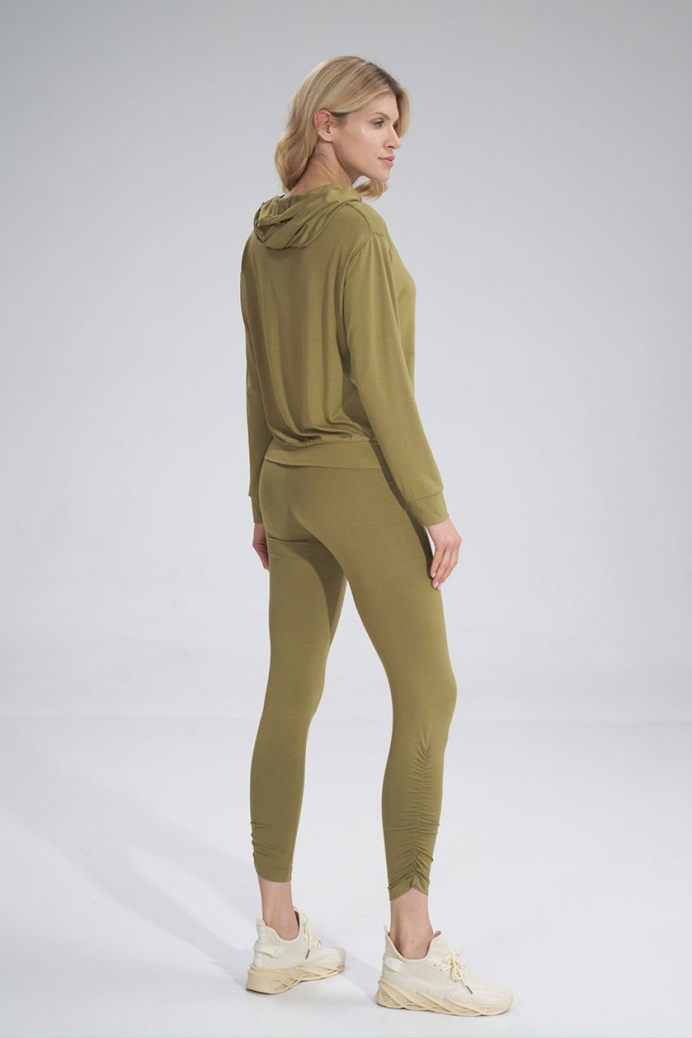 Figl Light Olive Leggings - view 3