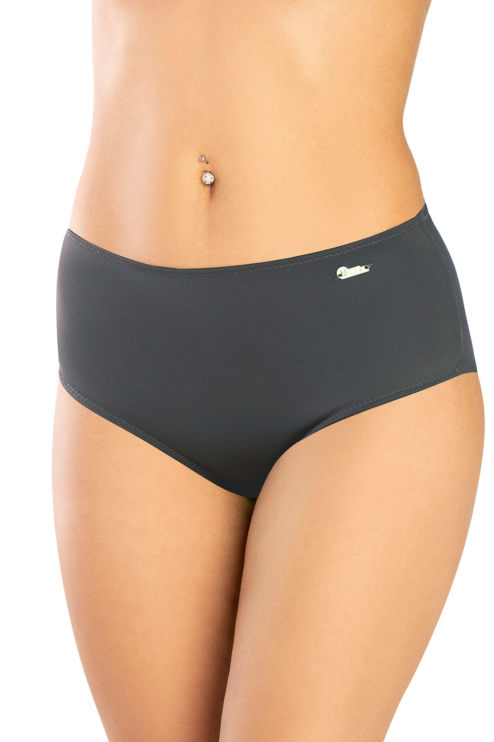 Marko Anthracite Bikini Bottoms