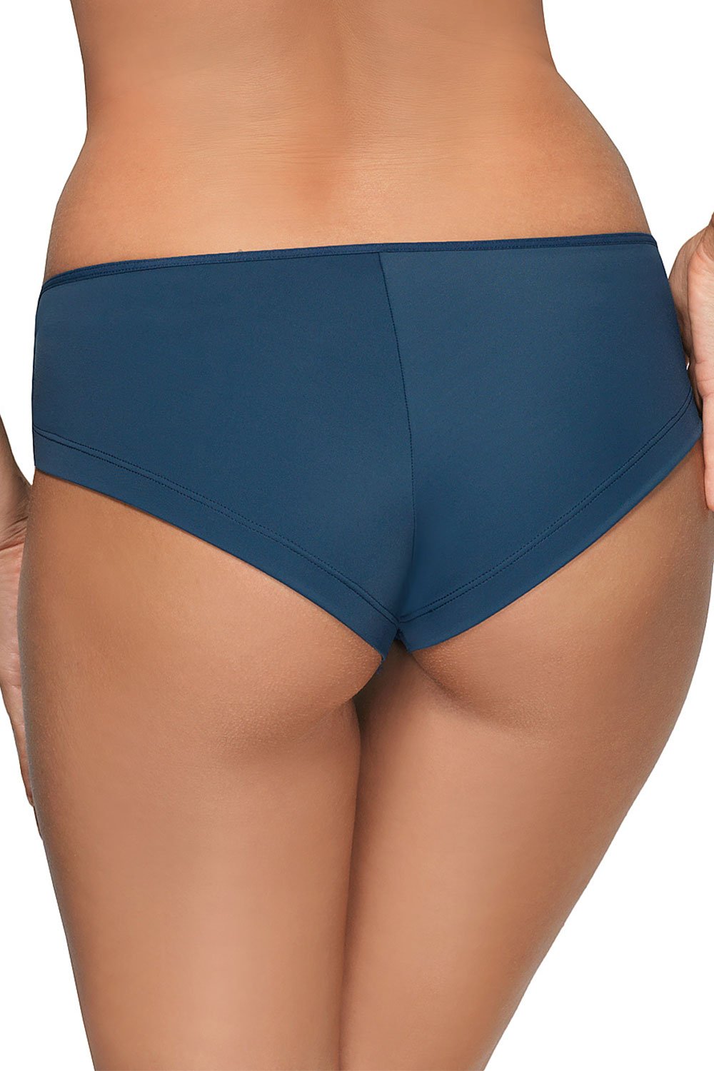 Gorsenia Lingerie Brazyliany Pasadena Navy Lace Brazilian Knickers - view 3