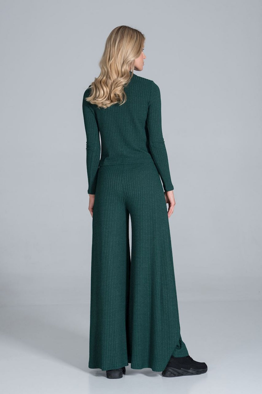 Figl Green Knitted Trousers - view 3