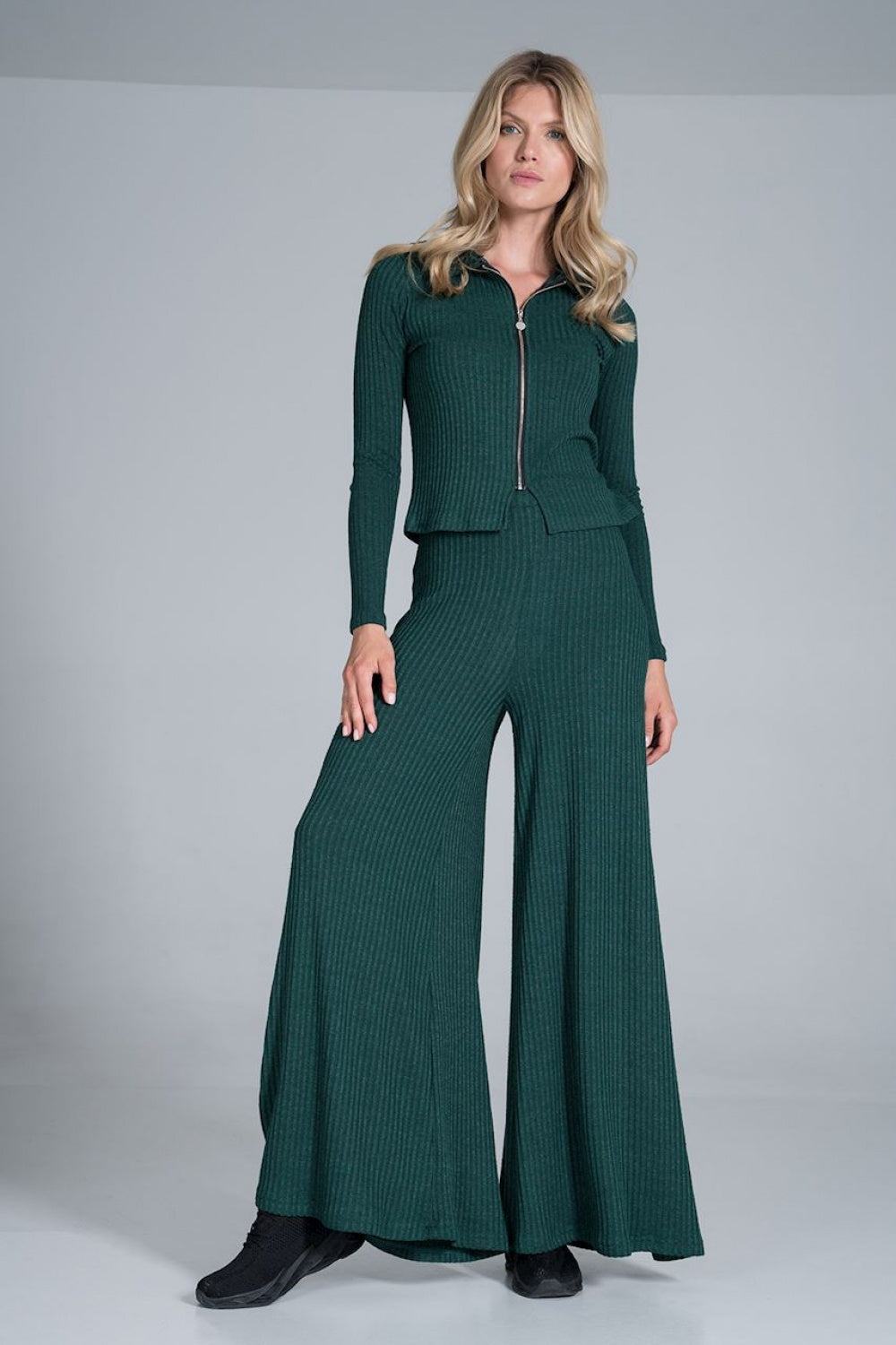 Figl Green Knitted Trousers - view 4