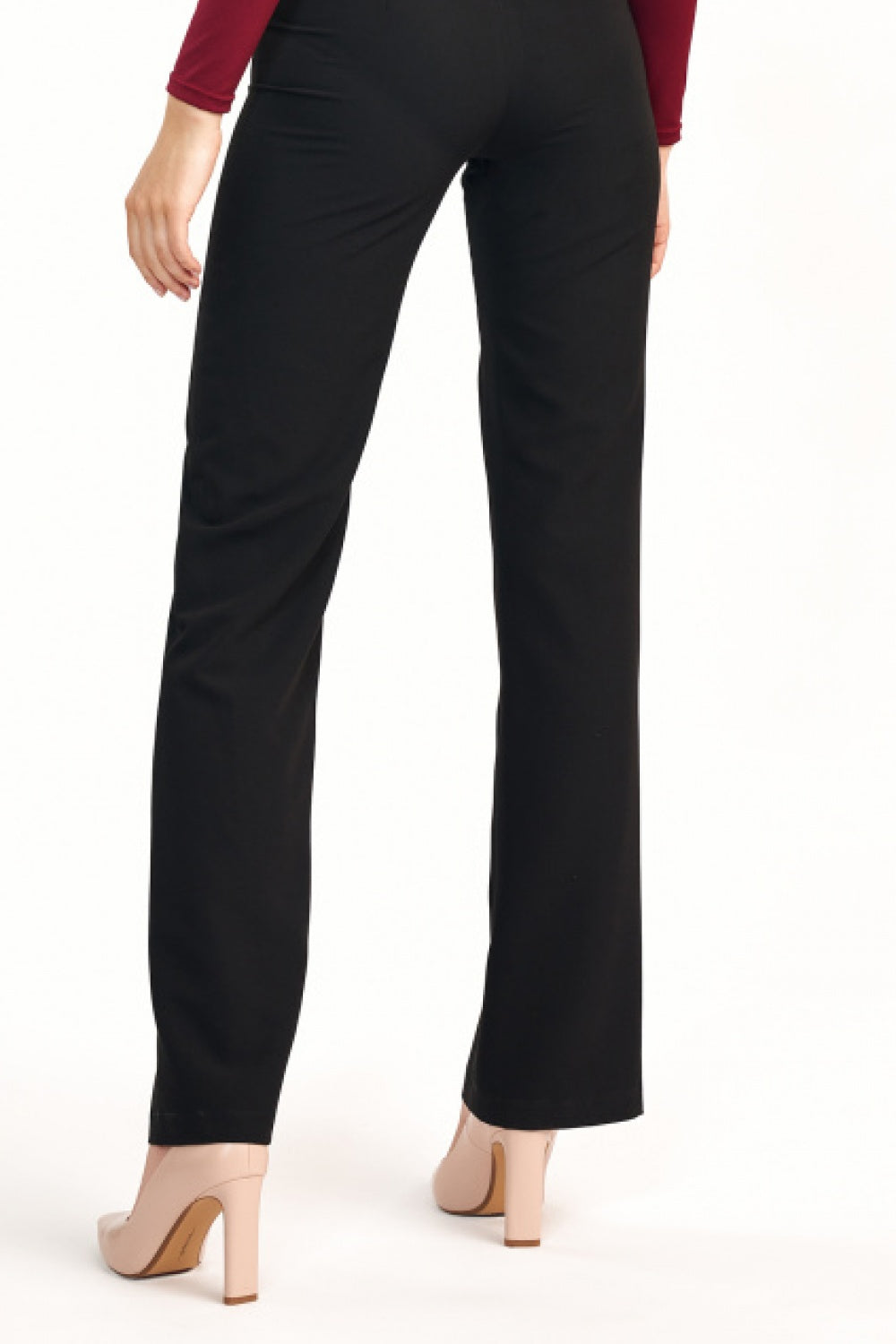 Nife Black Flared Trousers - view 3