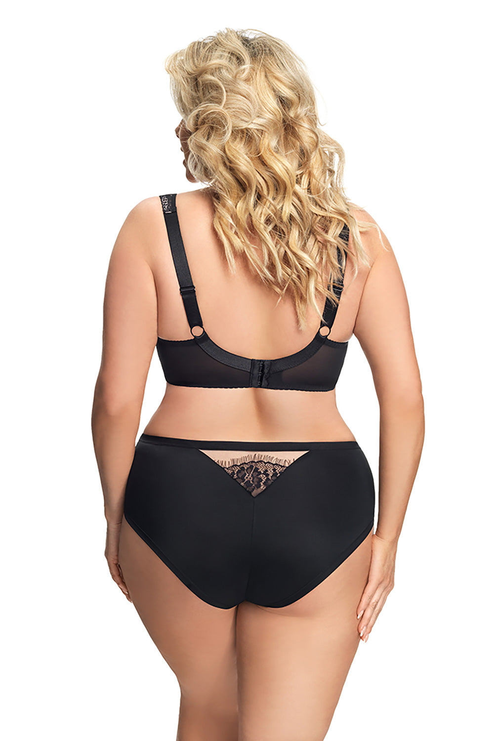 Gorsenia Lingerie Alicante Black Lace Semi-Soft Bra - view 2