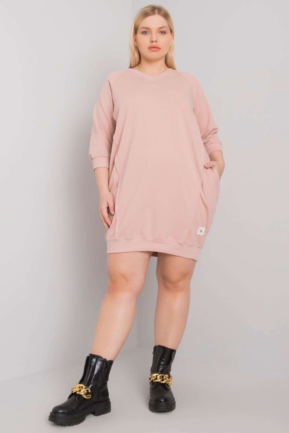 Relevance Dark Pink Dress - view 2