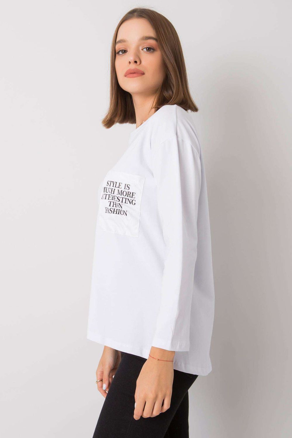 Ex Moda White Cotton Blouse - view 3
