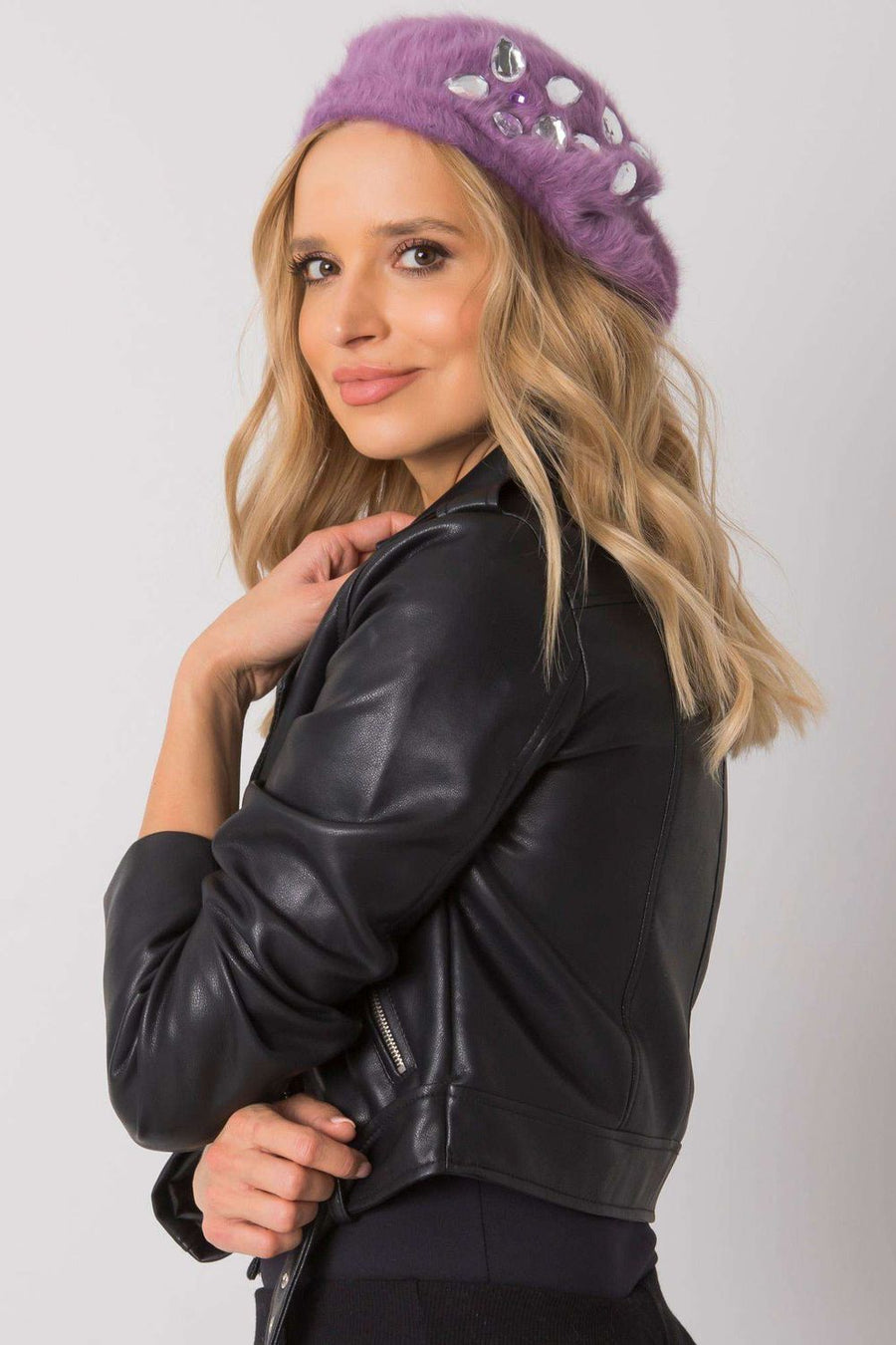 AT Violet Beret