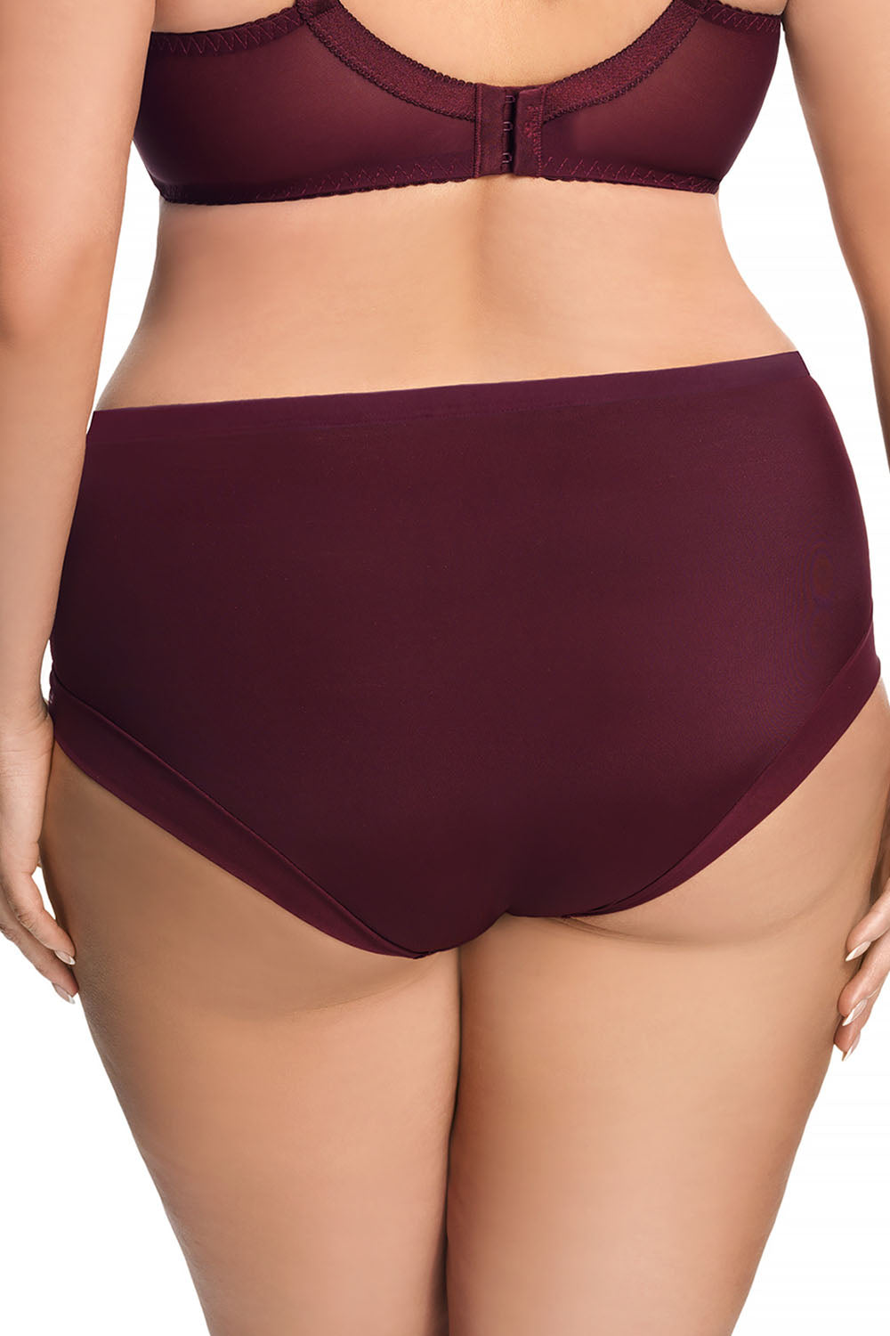 Gorsenia Lingerie Luisse Burgundy Knickers - view 3