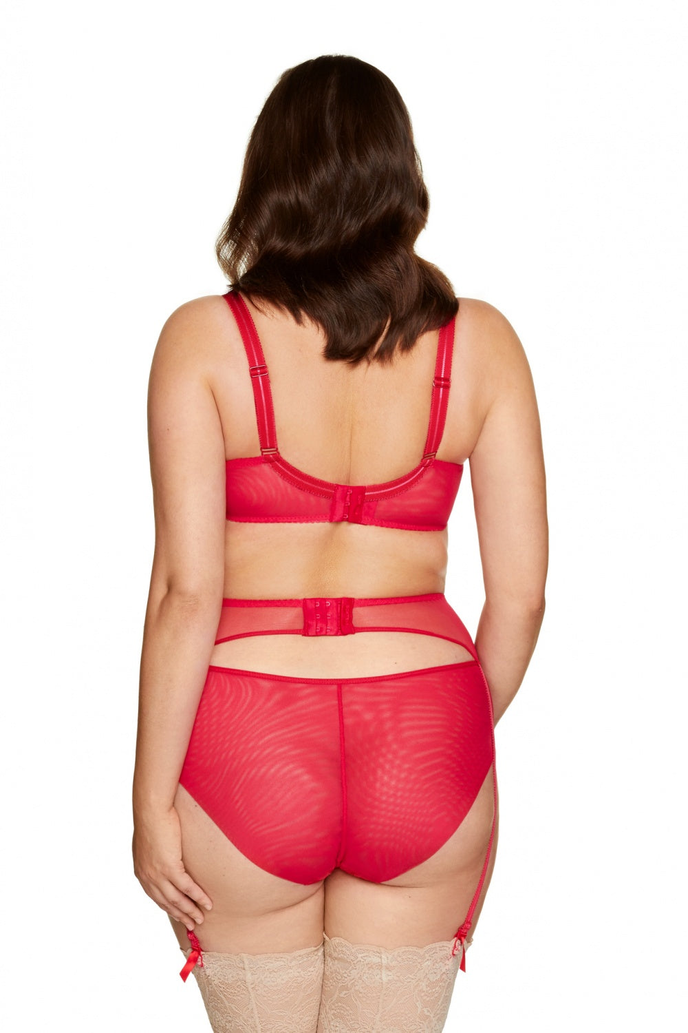 Gorteks Euphoria F Red Mesh Knickers - view 4