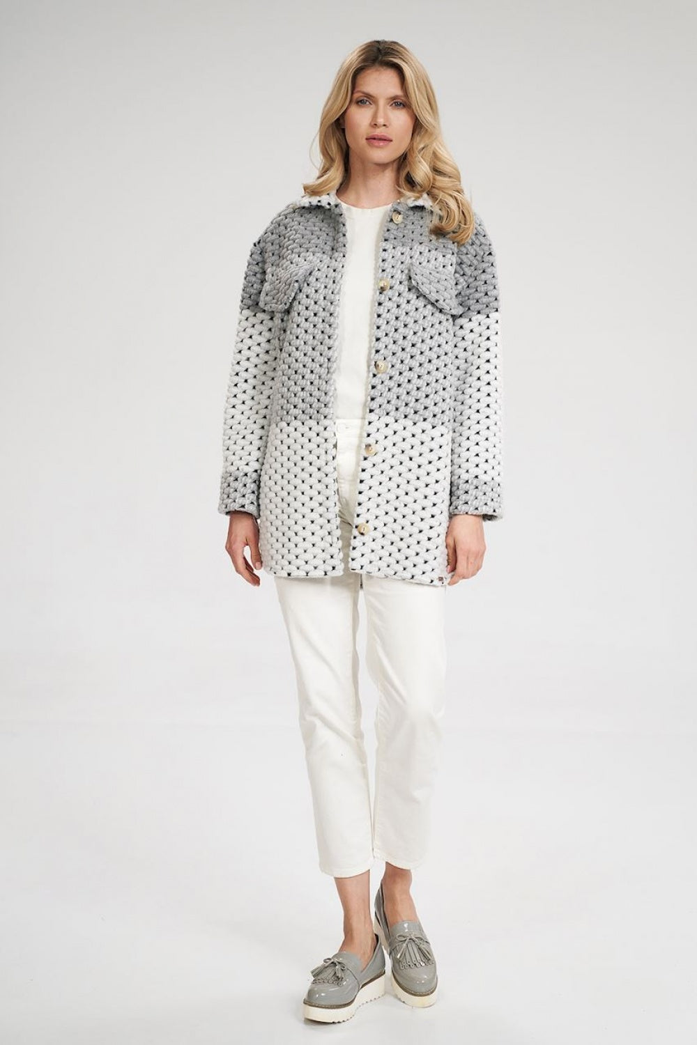 Figl Striped Jacket - view 2