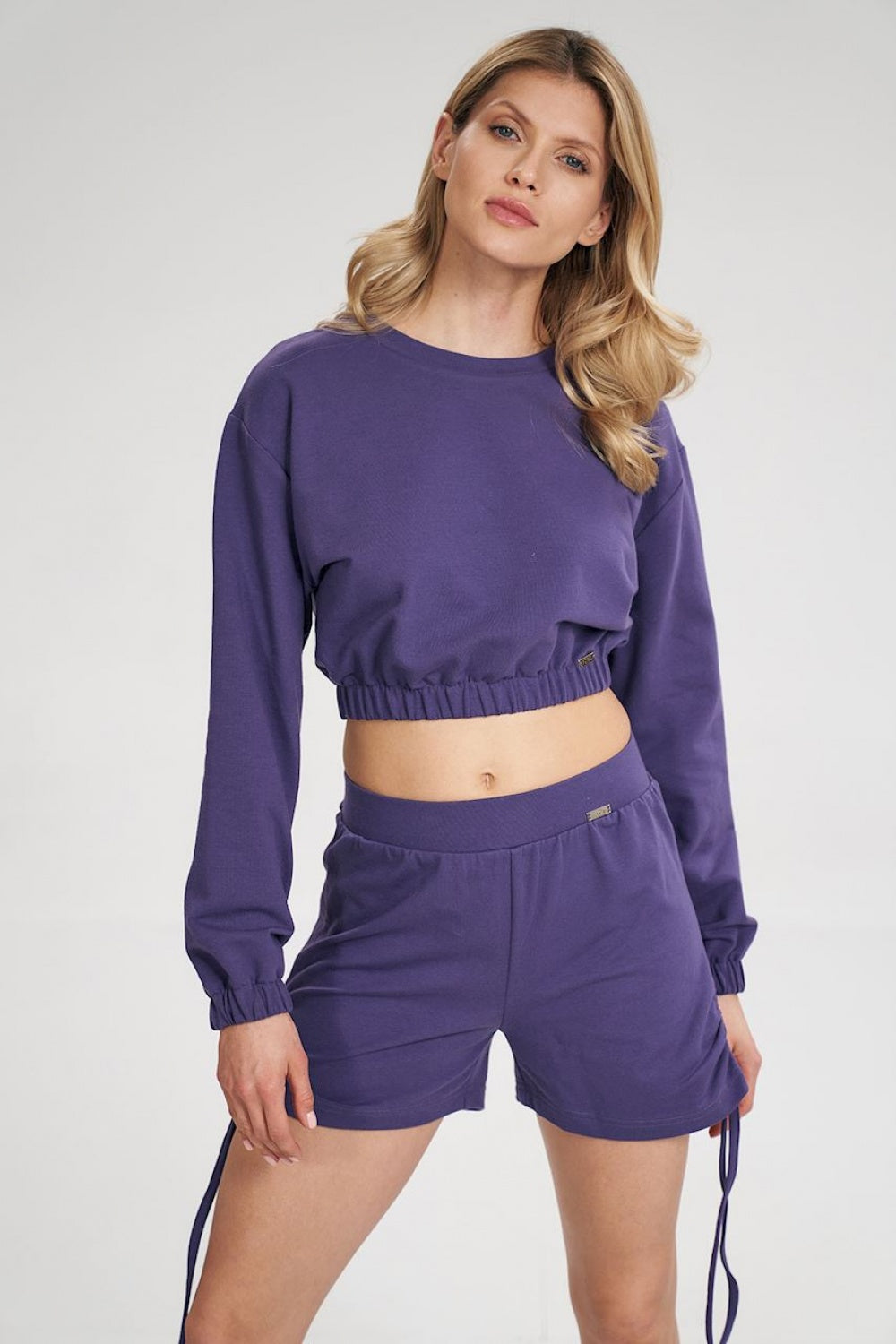 Figl Violet Long Sleeve Sweatshirt