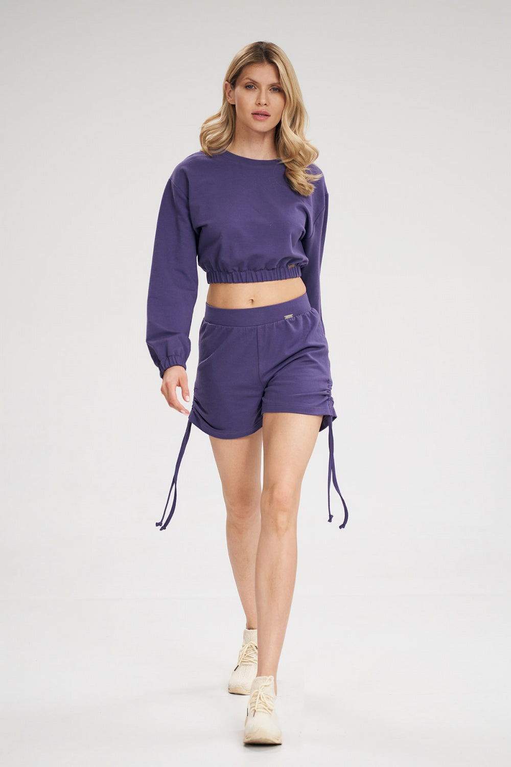 Figl Violet Long Sleeve Sweatshirt - view 2