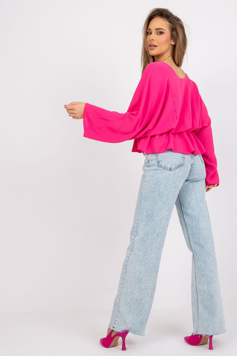 Italy Moda Pink Blouse - view 3