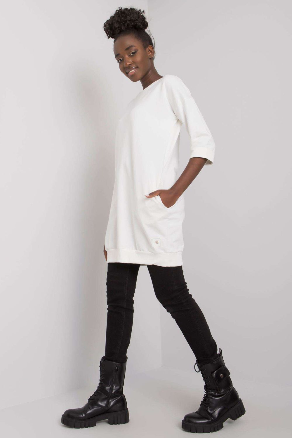 Relevance Ecru Dress - view 2