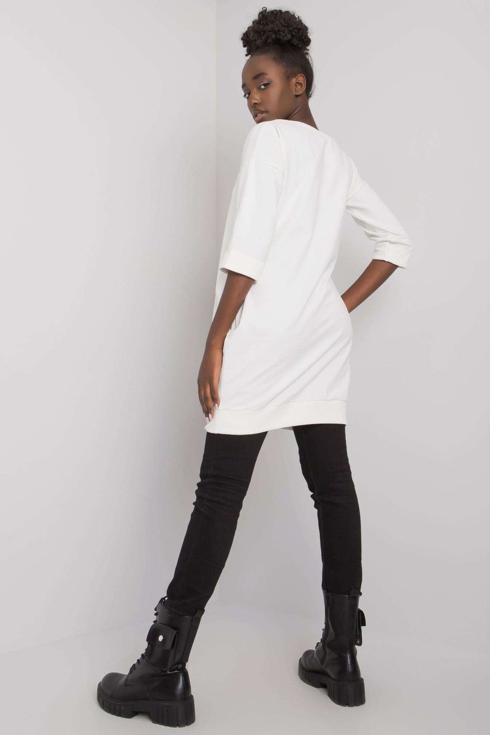 Relevance Ecru Dress - view 3