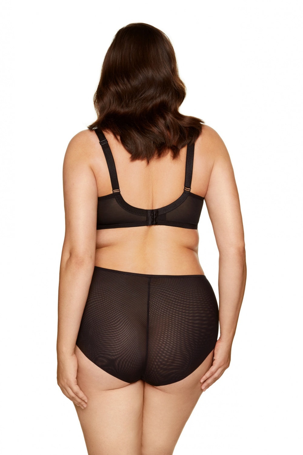 Gorteks Poema F Black Lace Floral Knickers - view 4