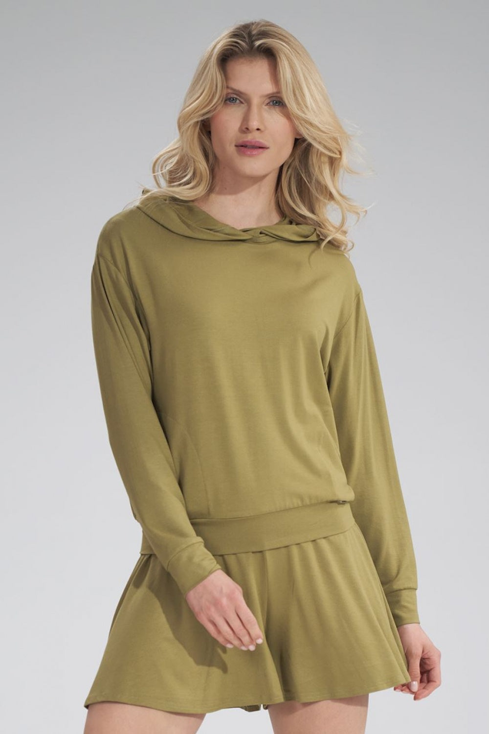 Figl Light Olive Shorts